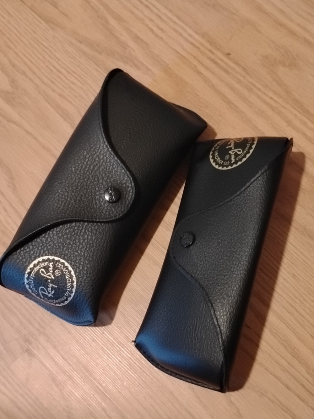 Ray-Ban Black Sunglasses Cases Duo